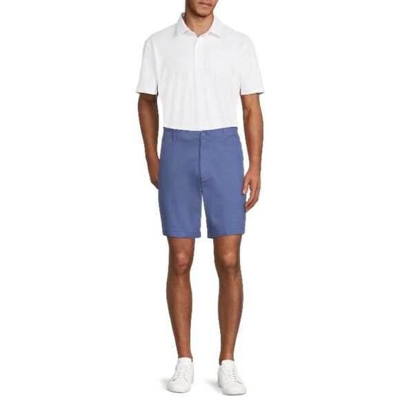 MEN'S Flat Front Above The Knee Comfy Shorts, 9” Inseam, 2-Pack Size 40 - Picture 11 of 12